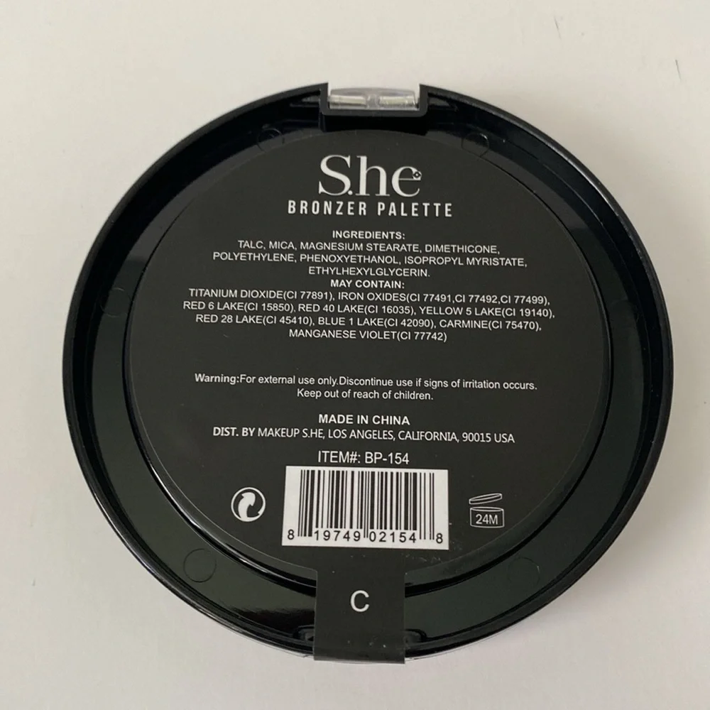 2/$20 She Bronzer Palette – Style C